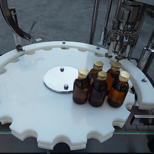 hætteglas skruemappemaskine fuldautomatisk roterende glasflasker metal